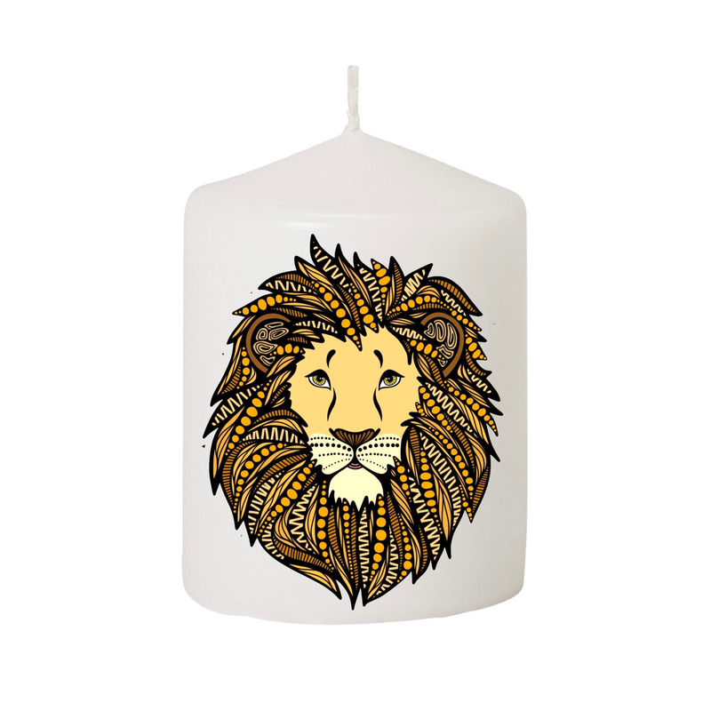 Lion Candle