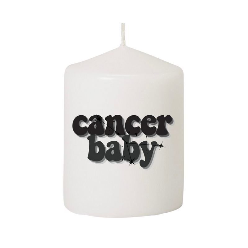 Cancer Baby Candle