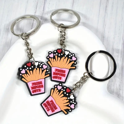 Fries Before Guys - Keyring