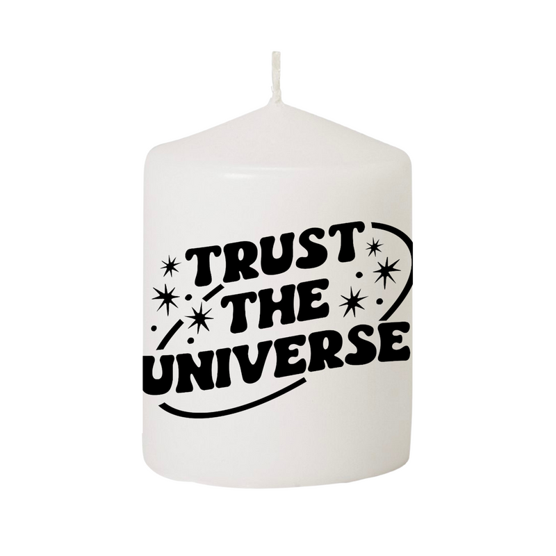Trust The Universe Candle
