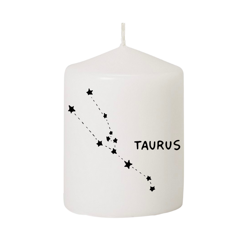 Taurus Candle