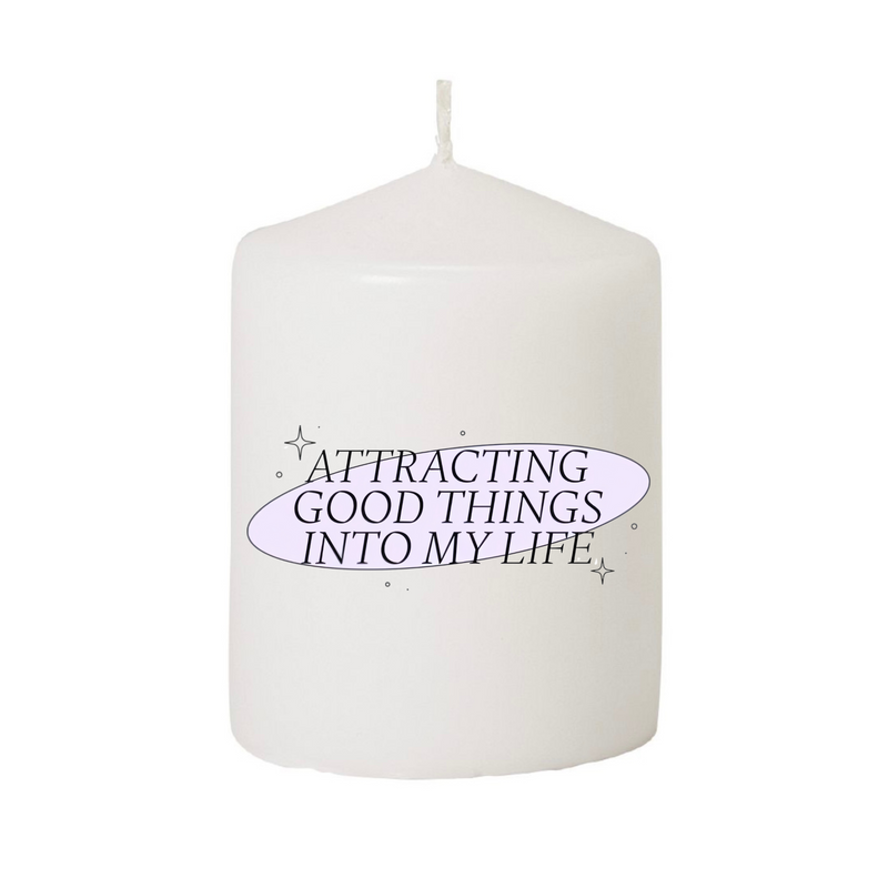 Attracting good things Candle