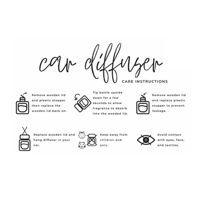 Car Diffuser (29 Fragrance Options) ONLY 4 LEFT
