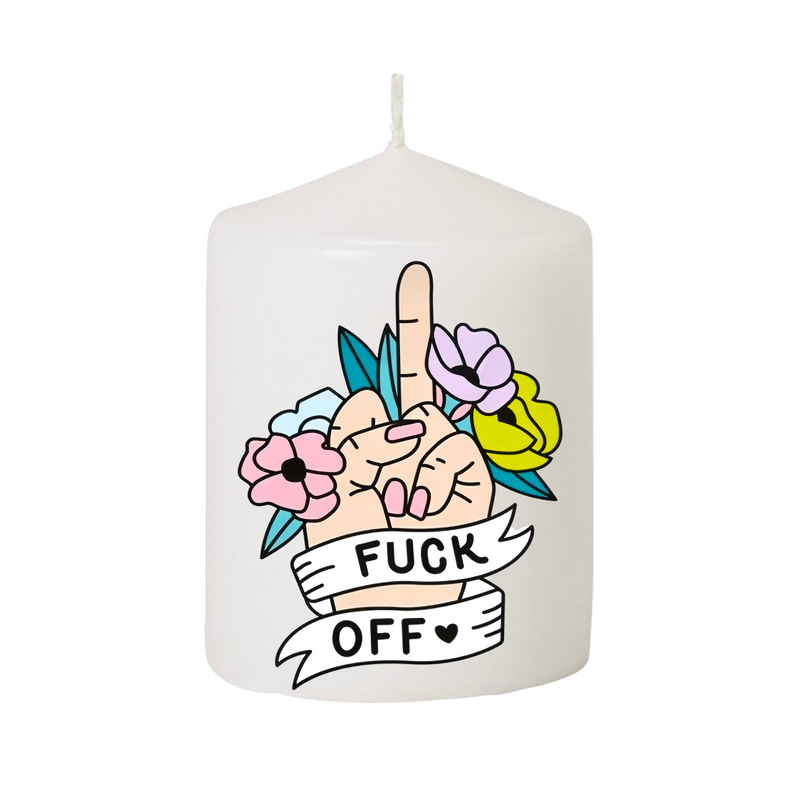 Fuck Off Candle